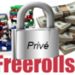 Codes et mot de passe pour des freeroll et tournois privés