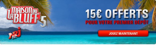 Bonus La Maison du Bluff sur Pokerstars