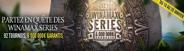 La 14ème édition des Winamax Series Poker