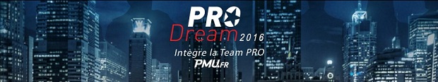 Pro Dream 2016 sur PMU