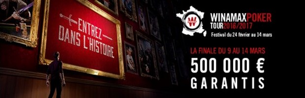 Le Winamax Poker Tour : la finale du 24 février au 14 mars