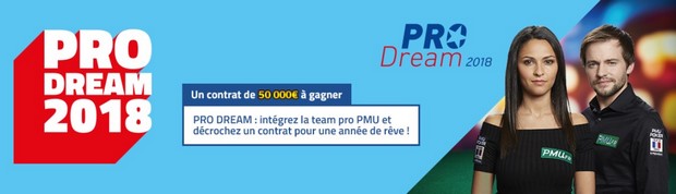 Remportez un contrat pro de 50.000€ sur PMU Poker