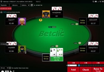 500 euros de bonus sur Betclic poker