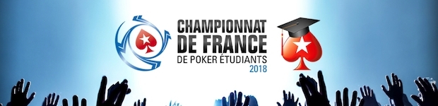 Championnat de France Etudiants 2018 sur PokerStars