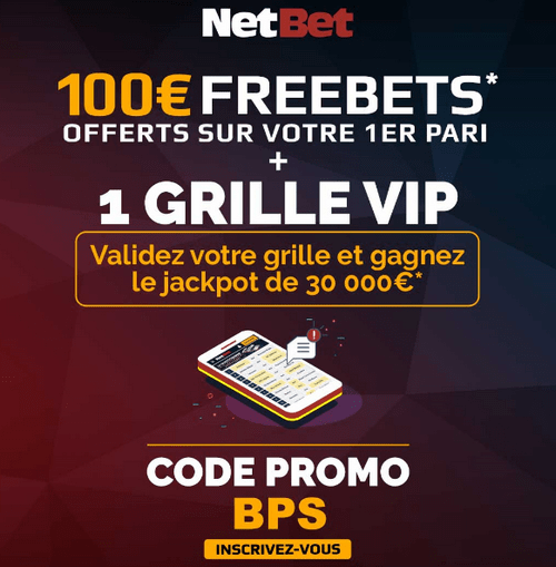 Code promotionnel NetBet