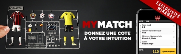 Formule de jeu MyMatch sur Winamax