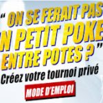 Jouer au poker en ligne entre amis : quels sont les sites sur lesquels on peut créer des tournois privés ?