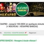 Tournois de poker Sit'n go Hexapro sur Unibet : affrontez 2 joueurs et empochez jusqu’à 100 000€