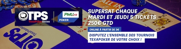 MTT en direct sur PMU Poker