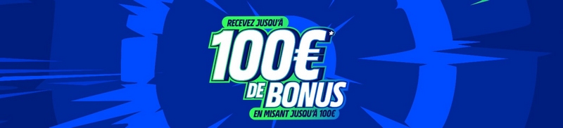Bonus Parions Sport : 100€ offerts
